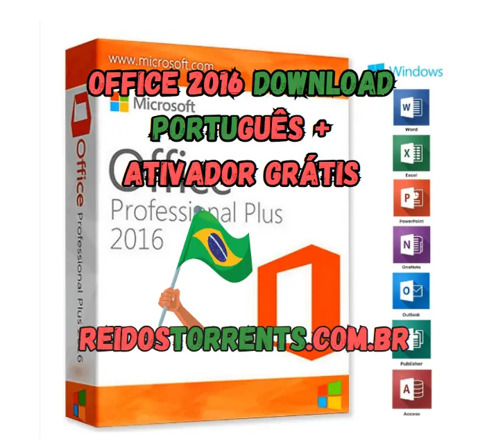 Office 2016 Download Português + Ativador Grátis